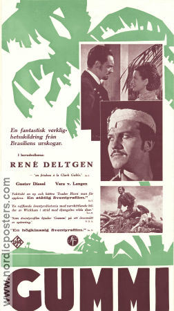 Gummi 1938 poster Rene Deltgen Gustav Diessl Vera von Langen Eduard von Borsody Eric Rohman art