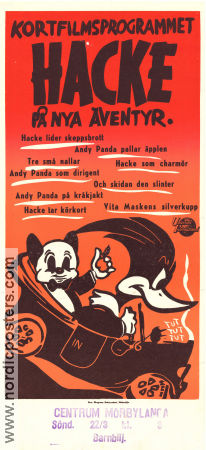 Hacke på nya äventyr 1960 poster Woody Woodpecker Animerat