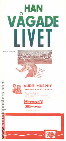 Walk the Proud Land 1956 movie poster Audie Murphy Anne Bancroft Pat Crowley Jesse Hibbs