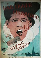 A Hero For a Night 1928 movie poster Glenn Tryon Planes