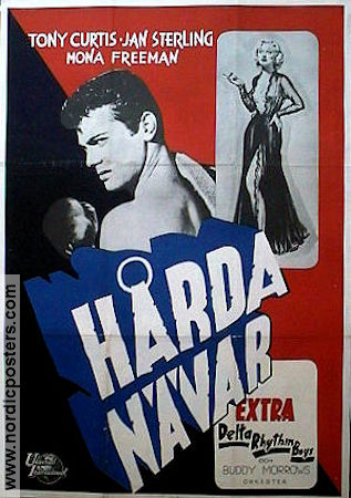 Flesh and Fury 1952 movie poster Tony Curtis Jan Sterling Mona Freeman Joseph Pevney Boxing