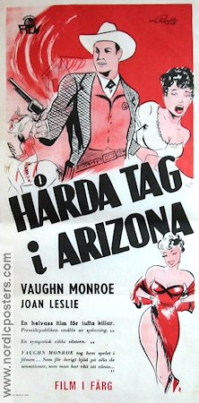 Toughest Man in Arizona 1953 movie poster Vaughn Monroe