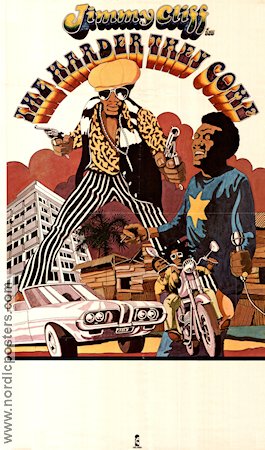 The Harder They Come 1977 movie poster Jimmy Cliff Rock and pop