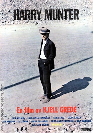 Harry Munter 1969 movie poster Jan Nielsen Carl-Gustaf Lindstedt Gun Jönsson Elina Salo Kjell Grede