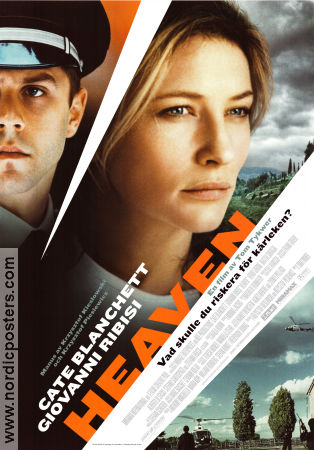 Heaven 2002 movie poster Cate Blanchett Giovanni Ribisi Remo Girone Tom Tykwer