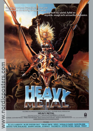 Heavy Metal 1981 poster John Candy Gerald Potterton