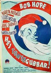 The Lemon Drop Kid 1951 movie poster Bob Hope