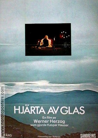 Hjärta av glas 1977 movie poster Josef Bierbichler Werner Herzog Mountains