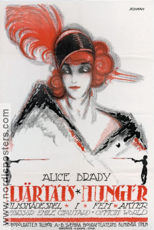 A Hungry Heart 1917 poster Alice Brady Emile Chautard