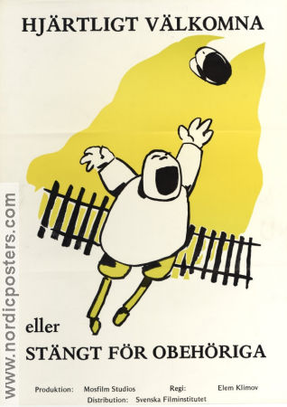 Dobro pozalovat 1964 poster Arina Alejnikova Élem Klimov