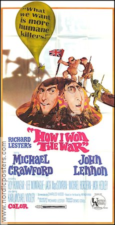 How I Won the War 1968 poster John Lennon Richard Lester