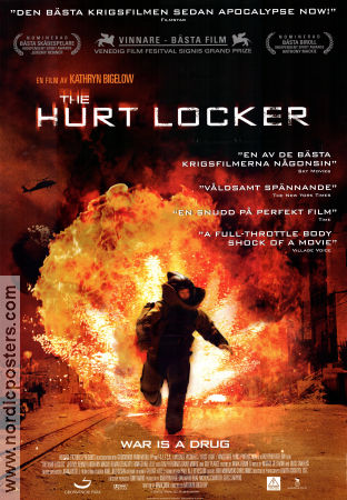 The Hurt Locker 2008 poster Jeremy Renner Kathryn Bigelow