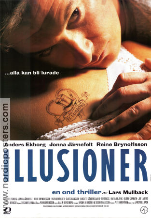 Illusioner 1994 movie poster Anders Ekborg Jonna Järnefelt Reine Brynolfsson Lars Mullback