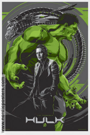 The Incredible Hulk Mondo Limited litho No 135 of 320 2012 poster Poster artwork: Ken Taylor Find more: Mondo Find more: Marvel Find more: Comics