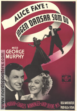 You´re a Sweetheart 1937 movie poster Alice Faye George Murphy David Butler