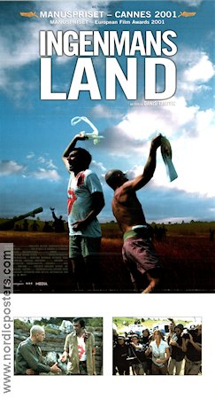 No Man´s Land 2001 movie poster Branko Djuric Rene Bitorajac Filip Sovagovic Danis Tanovic Country: Bosnia