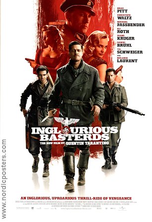 Inglourious Basterds 2009 poster Brad Pitt Quentin Tarantino