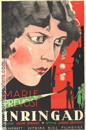 Cornered 1924 movie poster Marie Prevost Rockliffe Fellowes William Beaudine