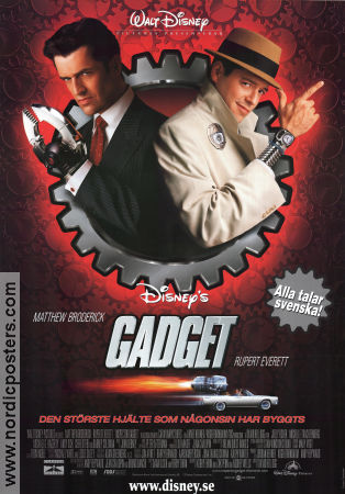 Inspector Gadget 1999 movie poster Matthew Broderick Rupert Everett Joely Fisher David Kellogg