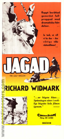 The Last Wagon 1956 movie poster Richard Widmark Felicia Farr Susan Kohner Delmer Daves