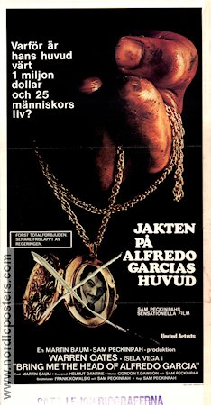 Bring Me the Head of Alfredo Garcia 1974 movie poster Warren Oates Isela Vega Robert Webber Sam Peckinpah