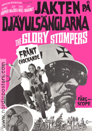 The Glory Stompers 1967 poster Dennis Hopper Anthony M Lanza