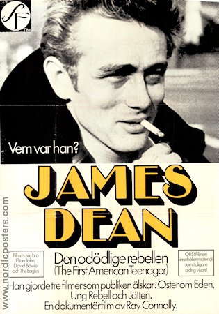 The First American Teenager 1976 poster James Dean