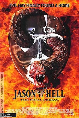 Jason Goes to Hell: The Final Friday 1993 movie poster John D LeMay Adam Marcus