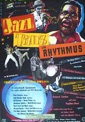 Jazz Tanz und Rhytmus 1955 movie poster Vill Cole Jazz