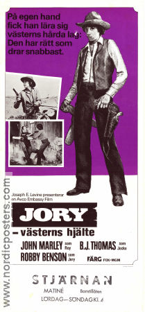 Jory 1973 movie poster John Marley BJ Thomas Robby Benson Jorge Fons