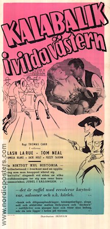 The Daltons´ Women 1950 movie poster Lash Larue Al St John Jack Holt Thomas Carr