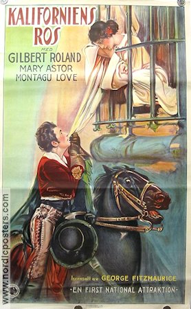 Rose of the Golden West 1928 movie poster Gilbert Roland Mary Astor George Fitzmaurice