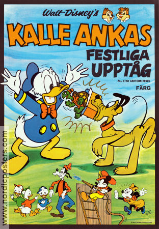All Star Cartoon Revue 1978 poster Kalle Anka