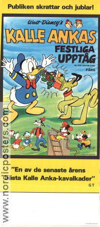 Kalle Ankas festliga upptåg 1978 movie poster Kalle Anka Donald Duck