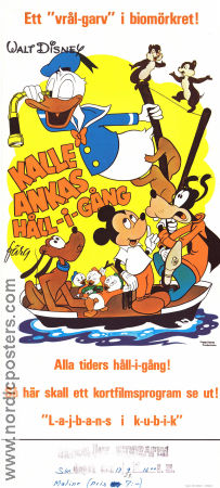 Kalle Ankas håll-i-gång 1975 movie poster Kalle Anka Ships and navy