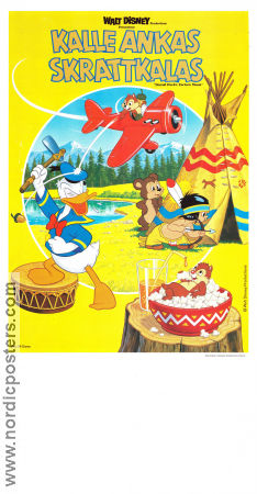 Donald Duck´s Cartoon Mania 1985 movie poster Kalle Anka Donald Duck