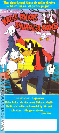 Kalle Ankas snurriga gäng 1974 movie poster Kalle Anka Donald Duck From comics