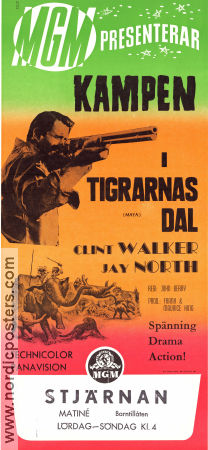 Kampen i tigrarnas dal 1966 poster Clint Walker Jay North IS Johar John Berry Hitta mer: India