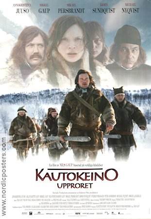 Kautokeino-oppröret 2008 movie poster Mikkel Gaup Anni-Kristiina Juuso Aslat Mahtte Gaup Nils Gaup Mountains Norway