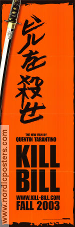 Kill Bill: Vol. 1 2003 poster Uma Thurman Quentin Tarantino