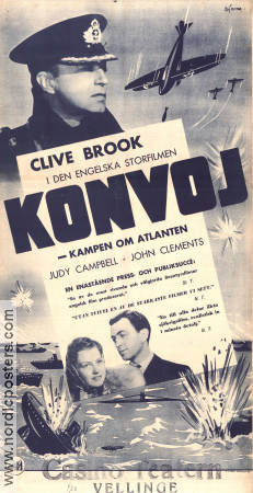 Convoy 1940 poster Clive Brook Pen Tennyson
