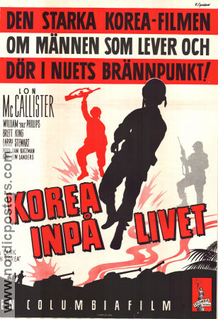 A Yank in Korea 1951 poster Lon McCallister Lew Landers