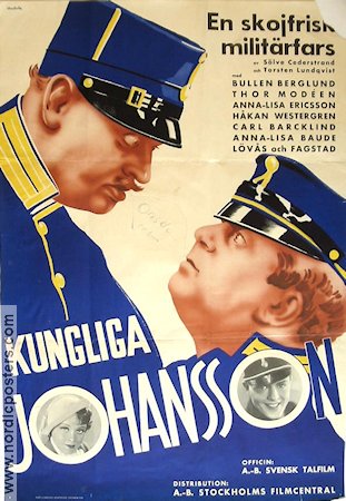 Kungliga Johansson 1934 poster Bullen Berglund