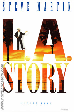 L.A. Story 1991 poster Steve Martin Mick Jackson