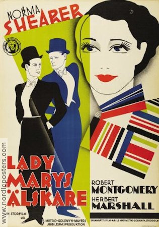 Riptide 1934 movie poster Norma Shearer Robert Montgomery