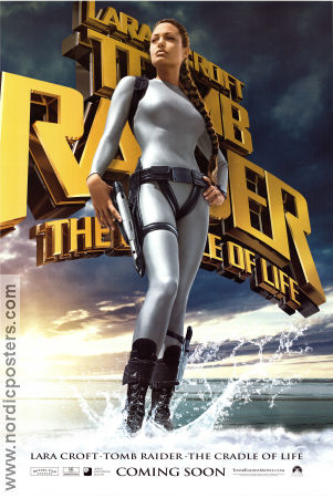 Lara Croft Tomb Raider The Cradle of Life 2003 poster Angelina Jolie Jan de Bont