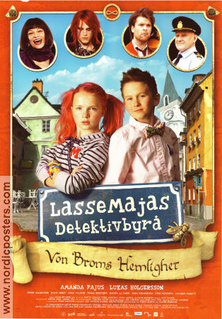 LasseMajas detektivbyrå Von Broms hemlighet 2013 poster Amanda Pajus Pontus Klänge