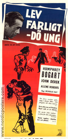 Knock on Any Door 1949 movie poster Humphrey Bogart John Derek George Macready Allene Roberts Nicholas Ray