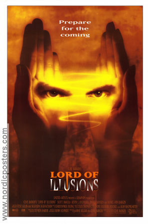 Lord of Illusions 1995 poster Scott Bakula Clive Barker