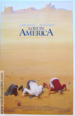 Lost in America 1985 movie poster Albert Brooks